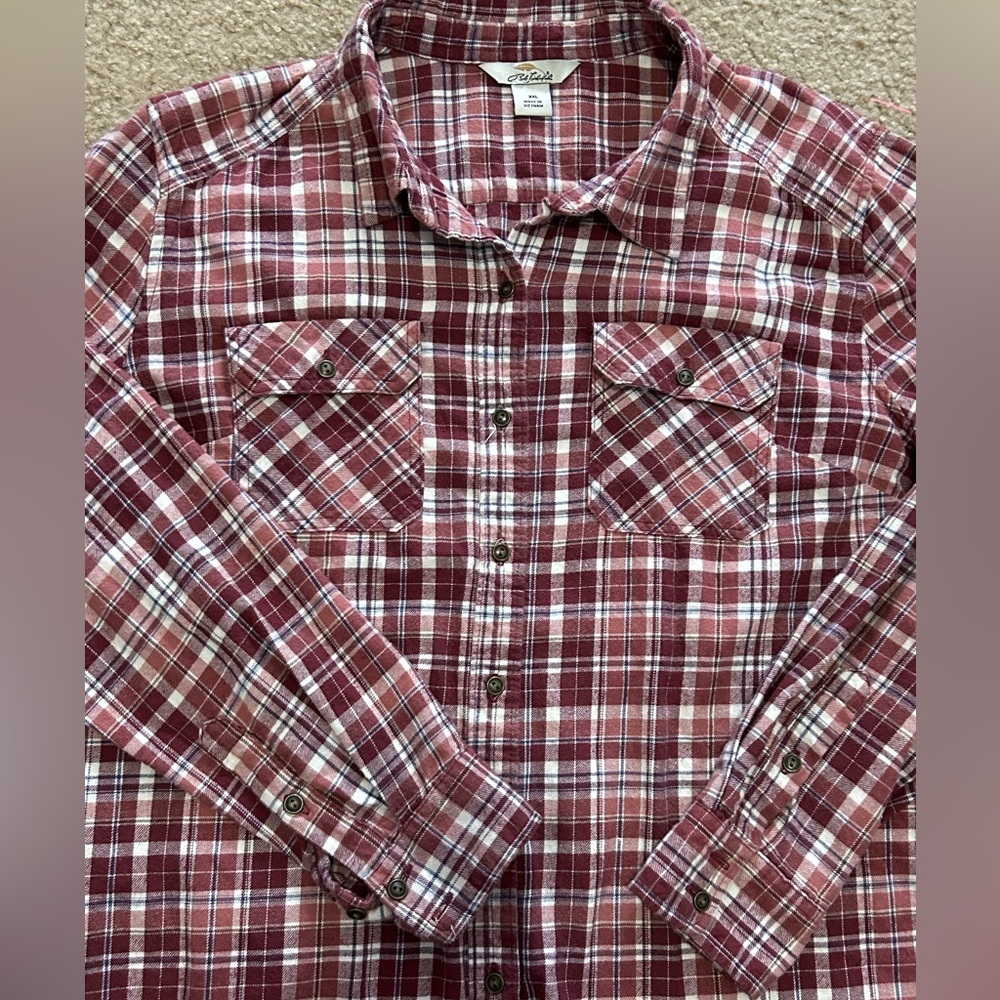 Bob Timberlake Women’s XXL Long Sleeve Button Down Flannel